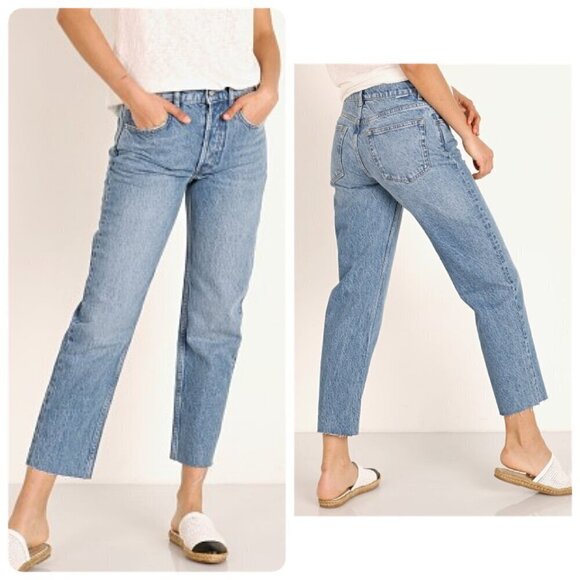 Boyish The Tommy Stretch Jeans Sz 26 Highrise Straight in FAR COUNTRY - Picture 1 of 12